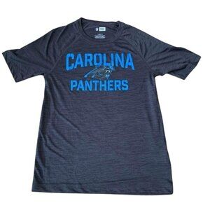 Carolina Panthers T-Shirt Men’s Size Small Gray NFL Team Apparel Football